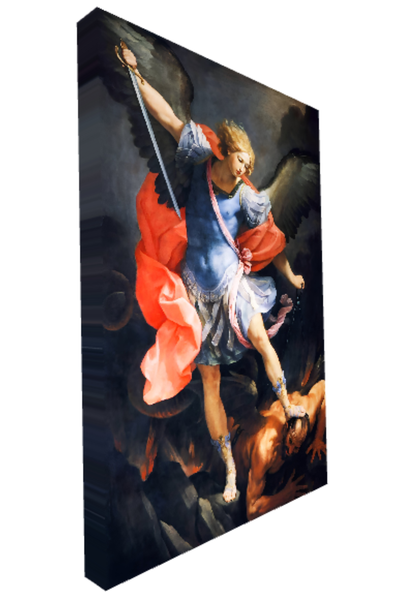 Quadro su Tela Personalizzato Arcangelo San Michele fatto a mano – Stampa moderna per Arredo Casa o Ufficio (Copia) (Copia) (Copia) (Copia) (Copia) (Copia) (Copia)