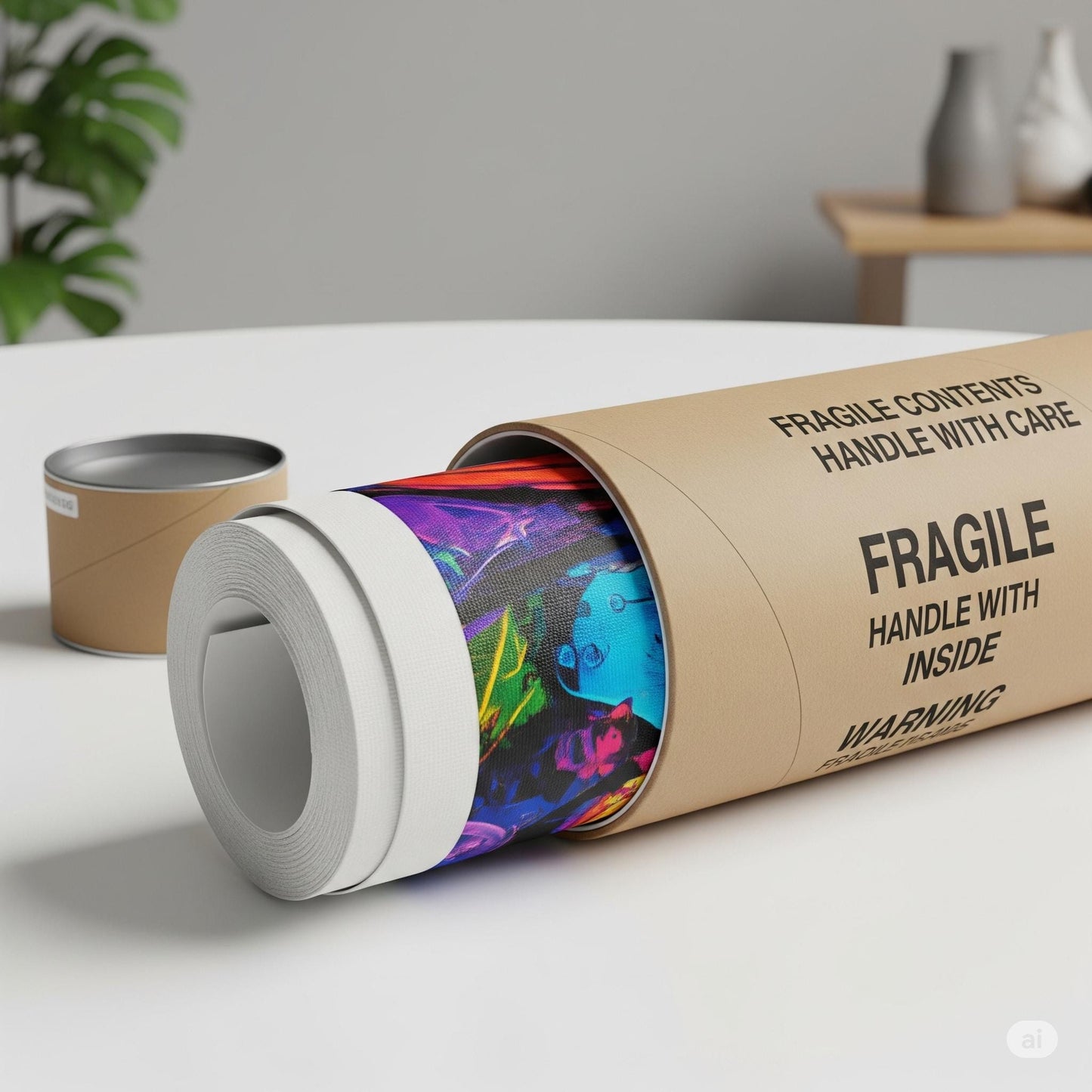 Quadro Personalizzato Teomondo Scrofalo – Stampa Tela Effetto Pittura Drive-In Vecchio con Boccale | Arredo Casa e Ufficio Vintage