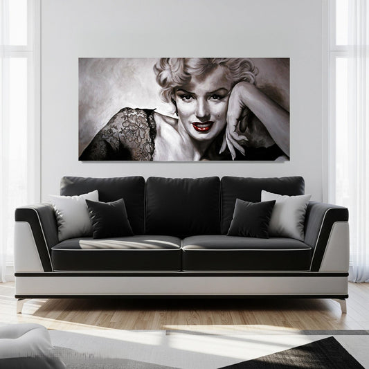 Quadro Marilyn Ritter “Eyes” – Stampa su Tela Effetto Pittorico | Arte Murale Moderna per Casa o Ufficio