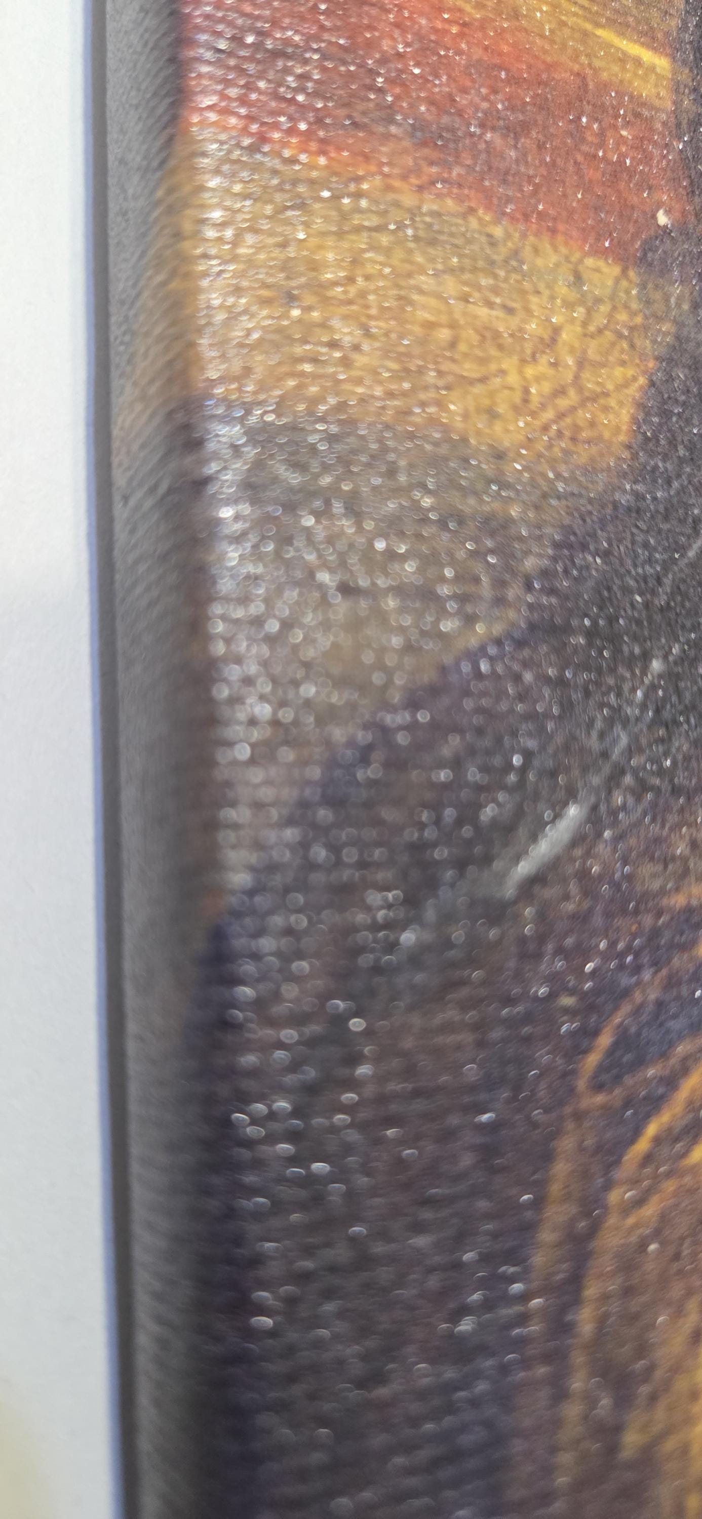 Stampa su Tela Ispirata alla Gioconda Monalisa  | Quadro Artistico a pittura ritoccato a mano per Casa o Ufficio | Arte Moderna e Classica