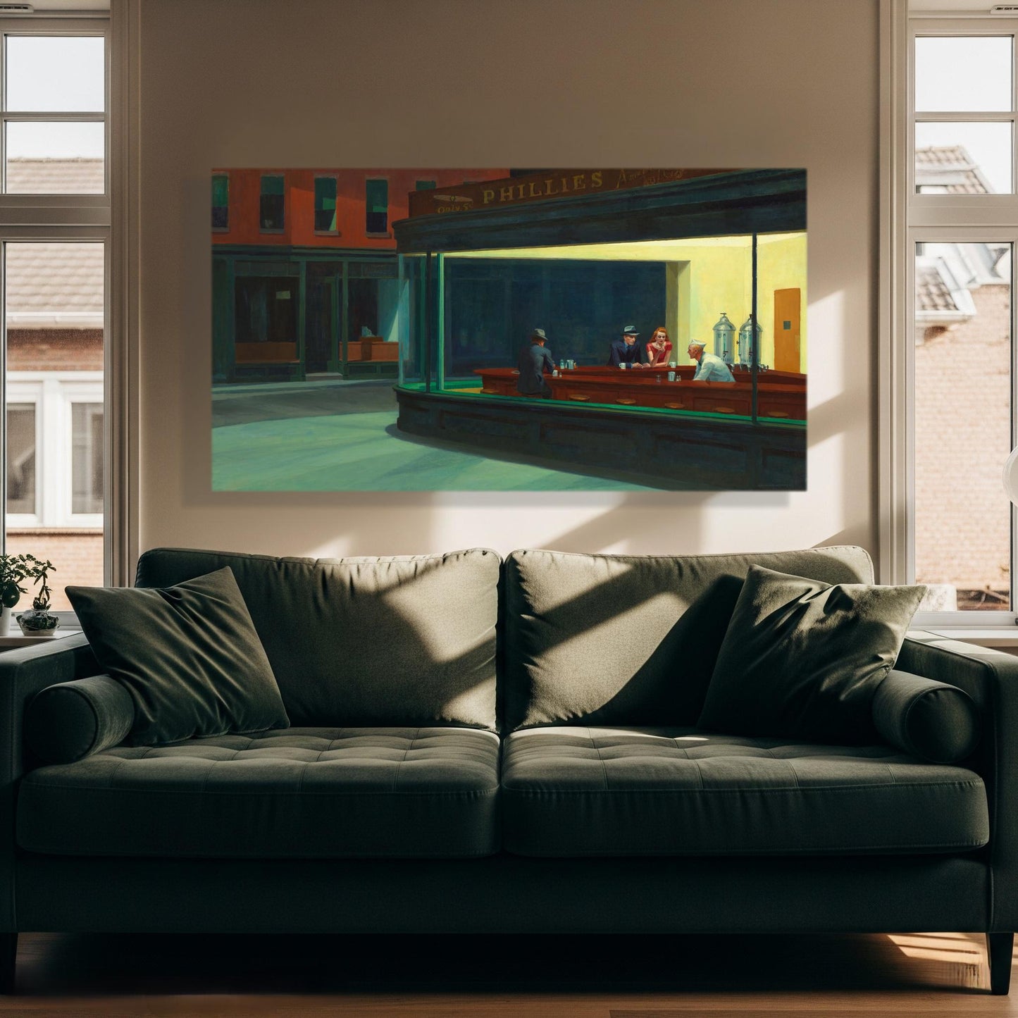 quadro moderno su nightwalks per arredo casa