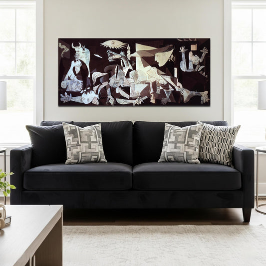 quadro personalizzato su guarnica di picasso per arredo casa